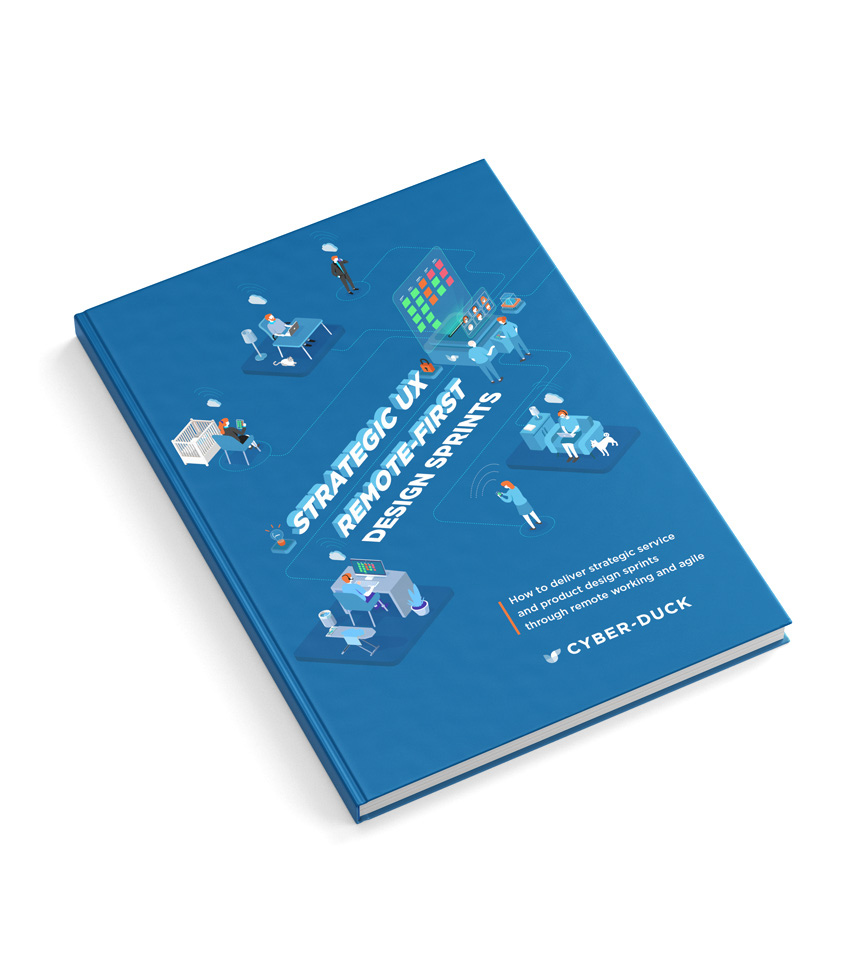 Remote workshop book mockup