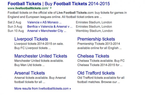 football tickets