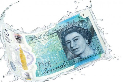 Polymer Fiver in water