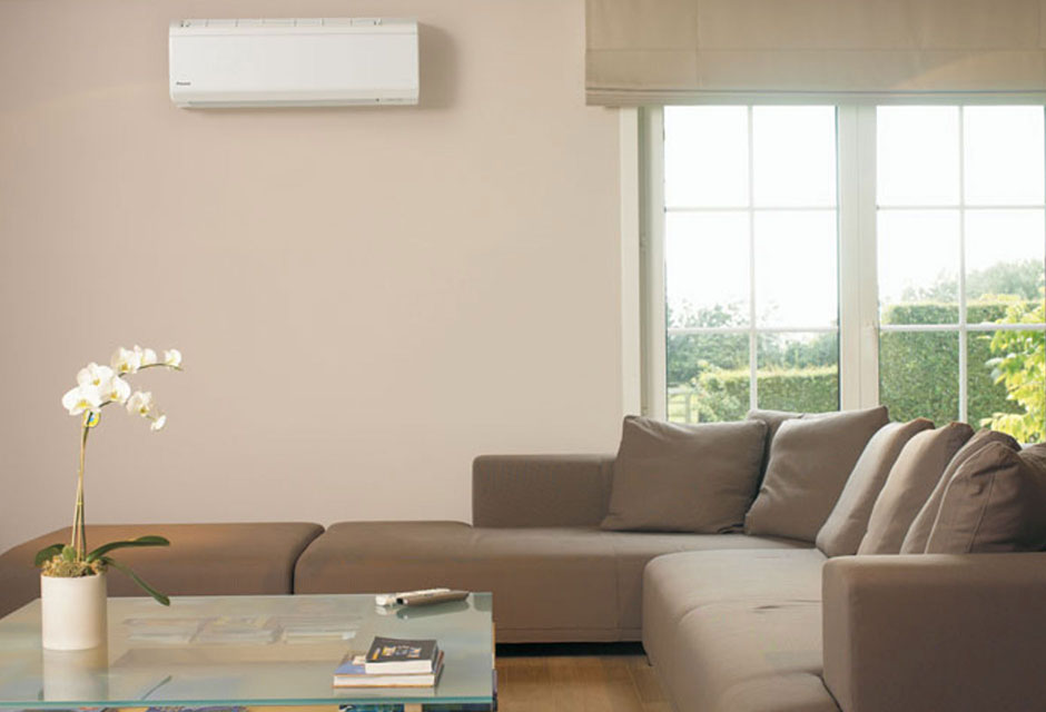 Mitsubishi Electric Air Conditioning unit in a living room