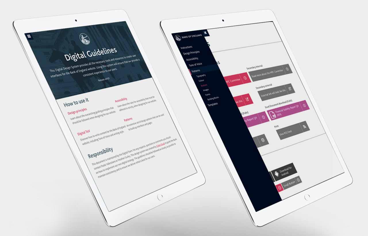 Public Services Industry Project Example: Bank of England