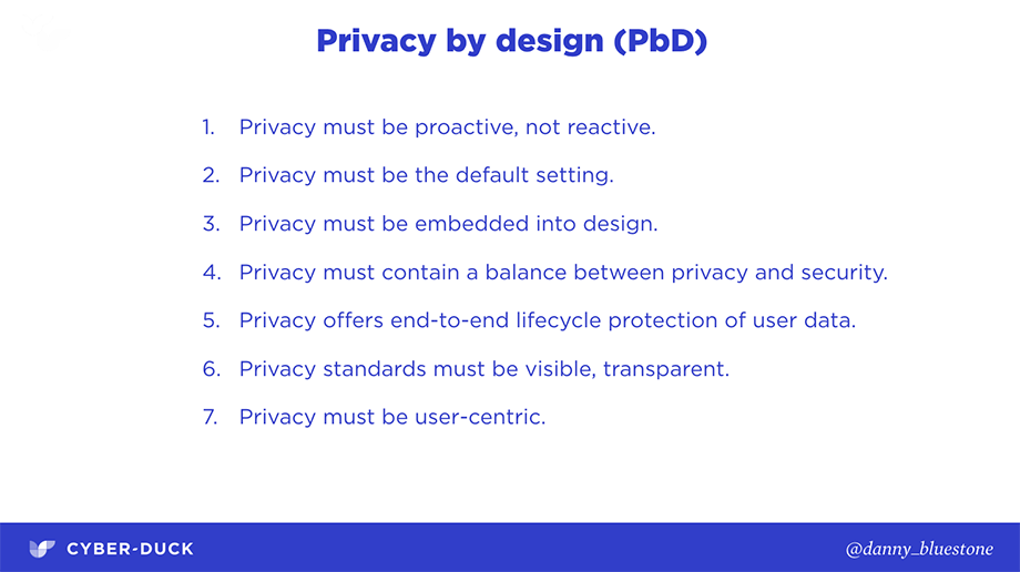 SXSW Privacy by Design