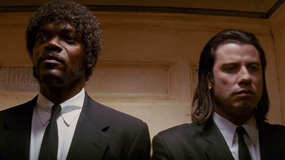 Pulp Fiction Jules and Vincent Samuel L Jackson and John Travolta in Pulp Fiction
