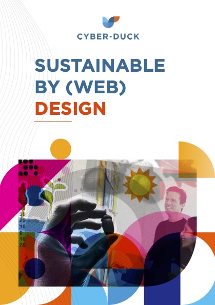 Sustainability by web design white paper front cover