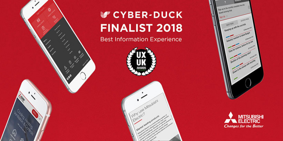 UXUK Mitsubishi blog Best Information Experience Finalist at UXUK