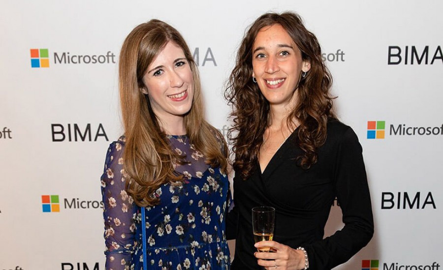 Sofia Breg and Cristina Vigano at the BIMA Hot 100 2018