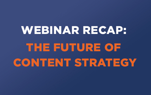 webinar future content strategy banner