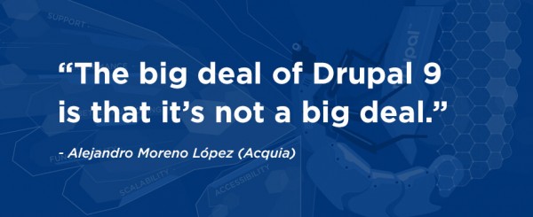 drupal 9 upgrade process 2021 roundtable quote