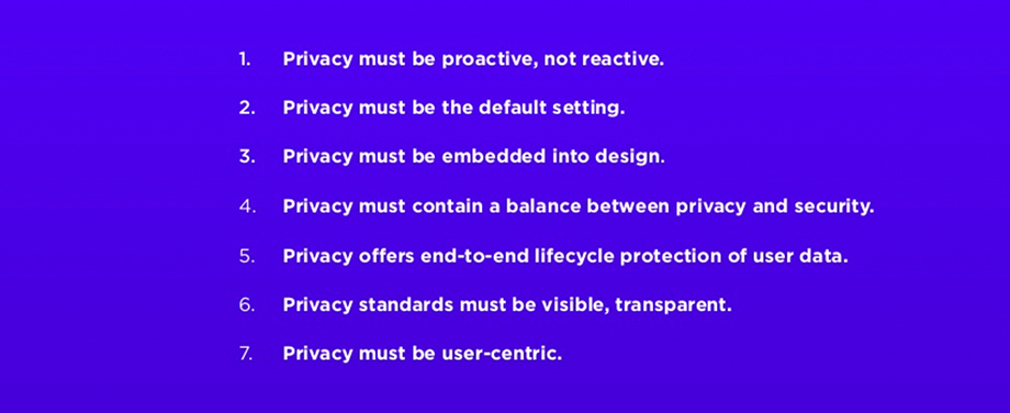 privacy by design