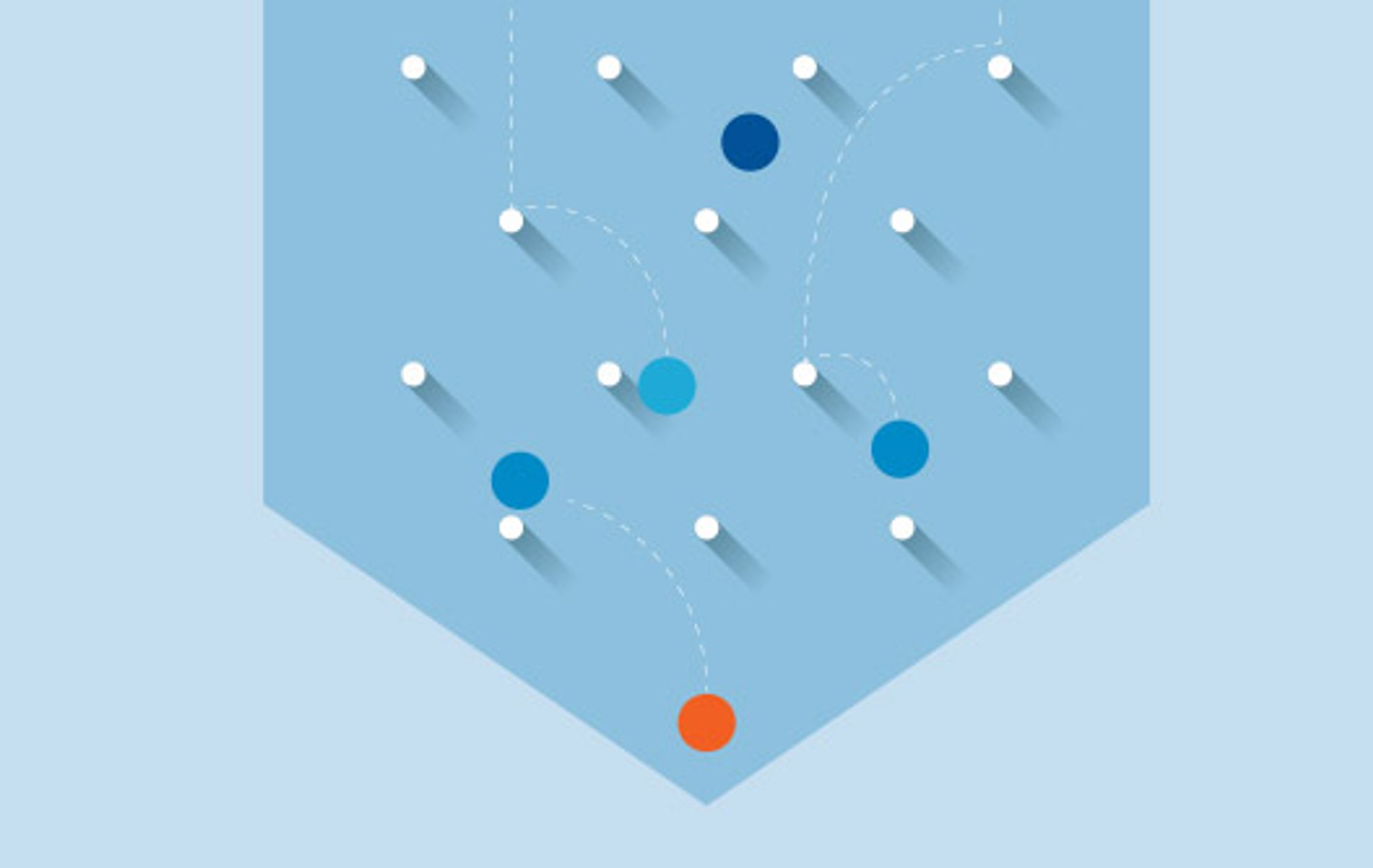 Illustration demonstrating barriers in the customer journey