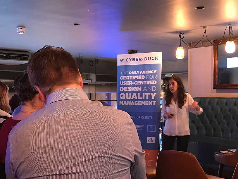 Cristina talks UX design at Leeds Digital Festival Cristina talks UX design at Leeds Digital Festival