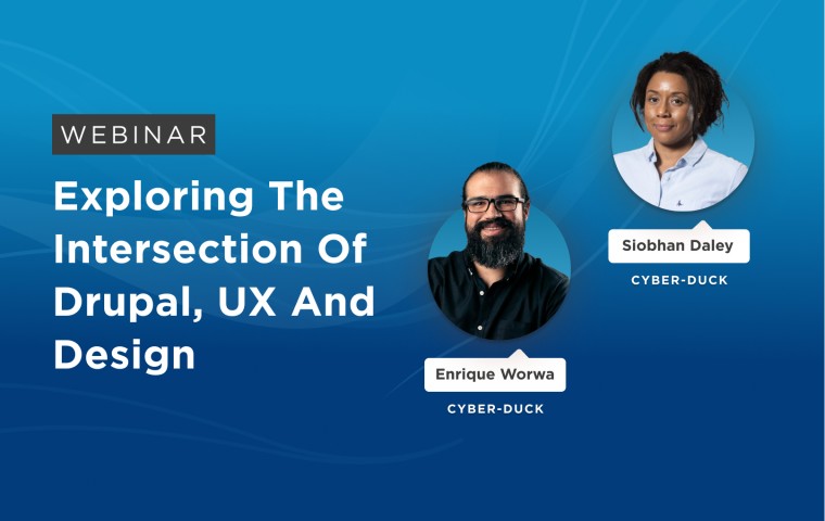 Webinar Exploring the Intersection of Drupal UX and Design
