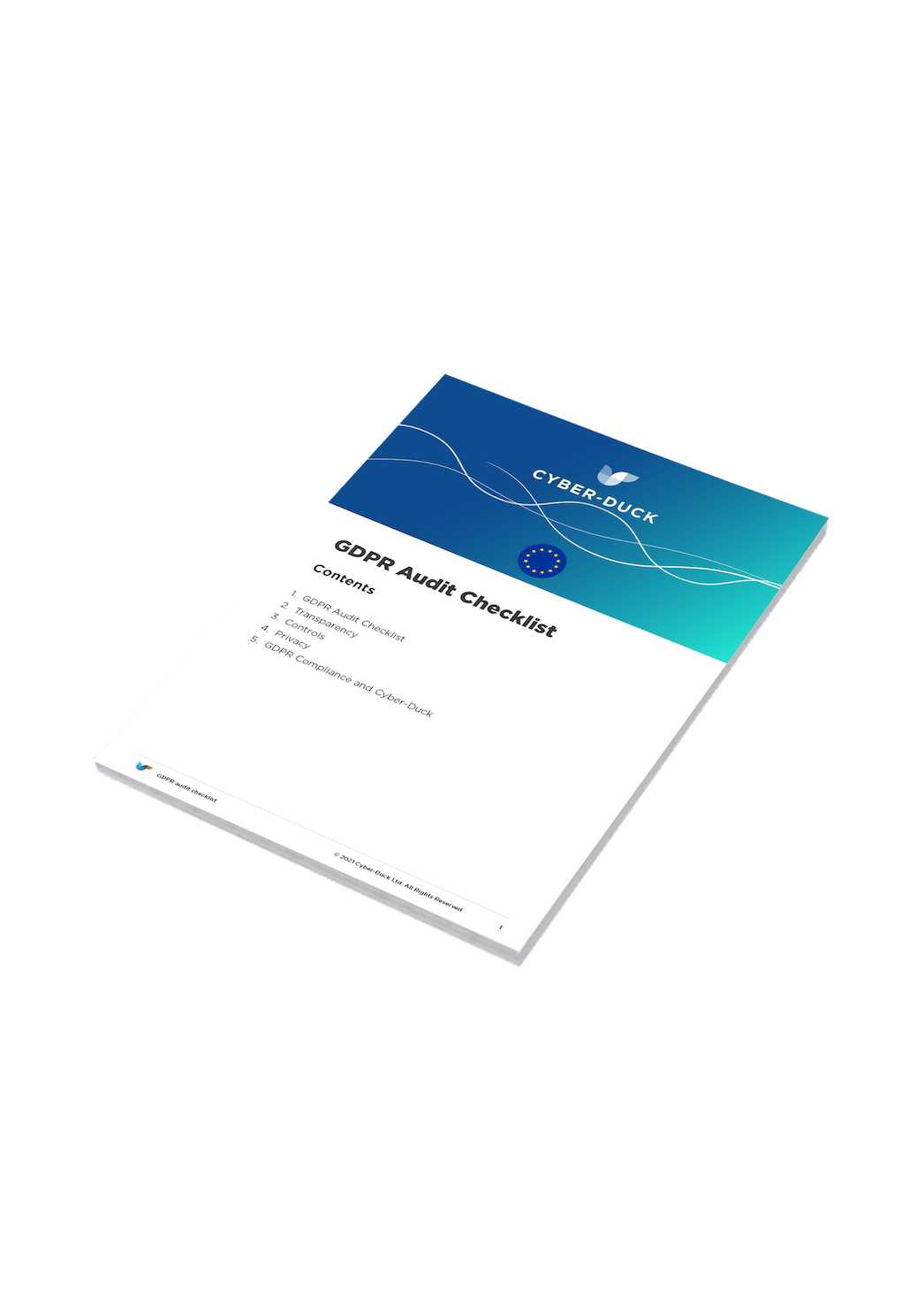 gdpr checklist booklet