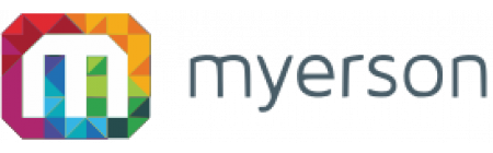 myerson logo white