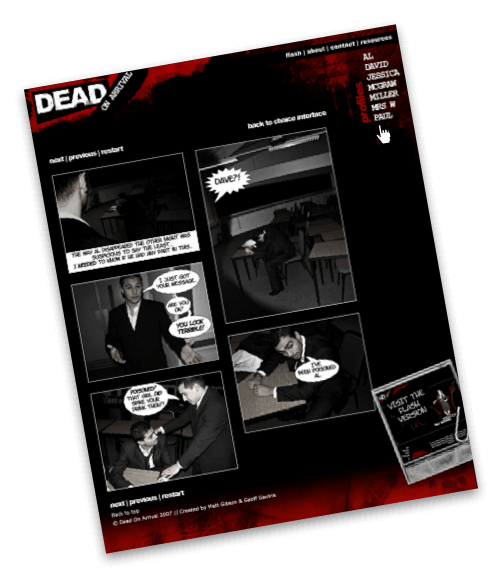 dead on arrival