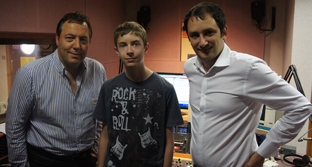 Danny and Team Elstree visit the local radio to speak about YRS