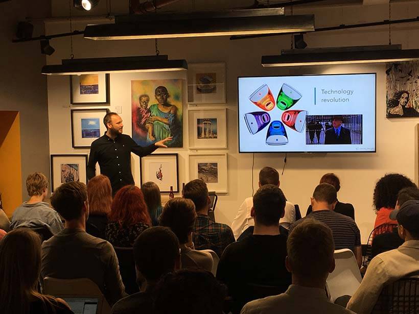 Paul delivers a UX talk about age inclusivity