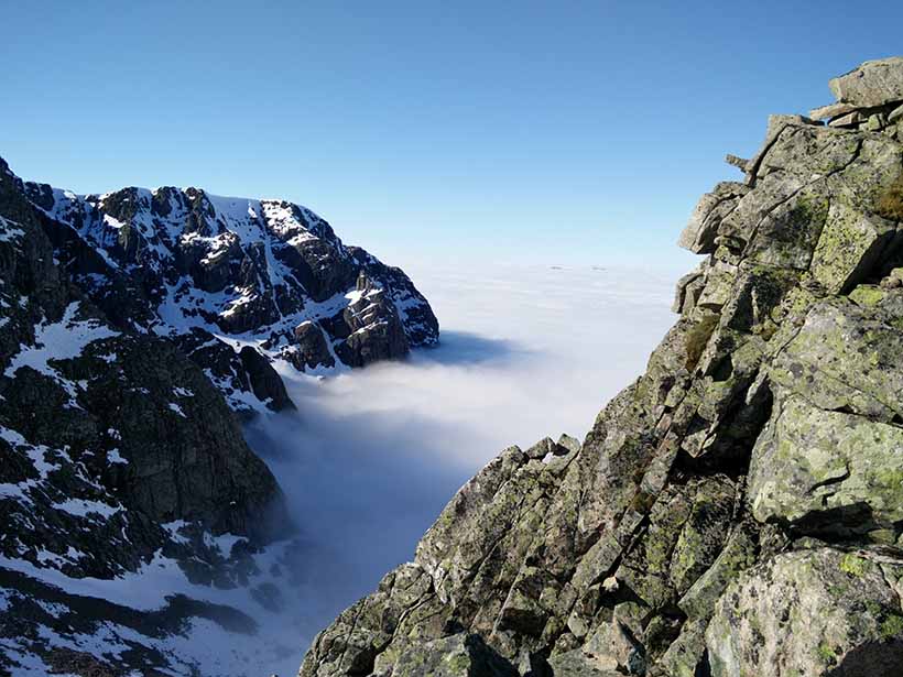 Above the cloud-line in Scotland