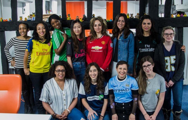 Football Ladies of Cyber Duck