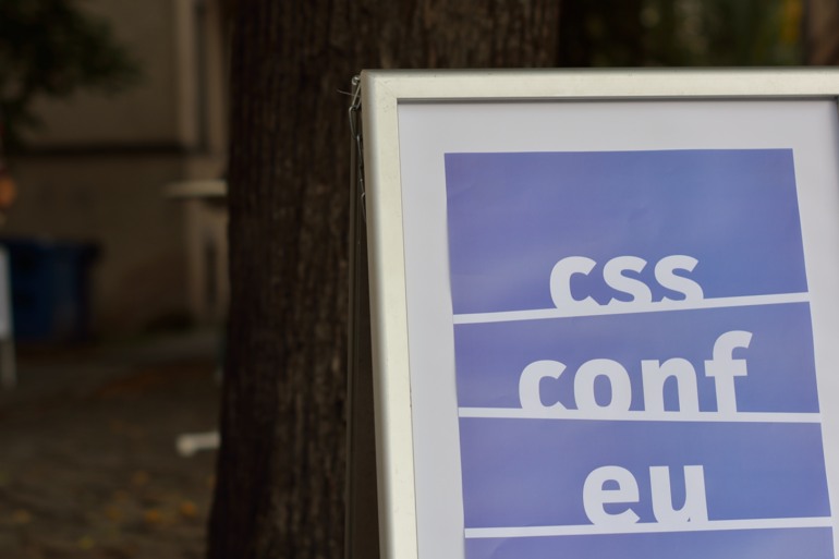 CSS Conf sign