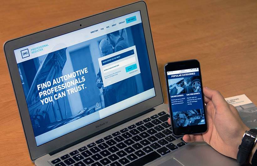 IMI register website large 3