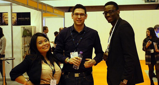 Matt, Siji and Kriselle at TFM&A 2014