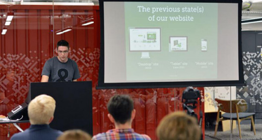 Matt shares responsive web design principles at TFM&A 2014