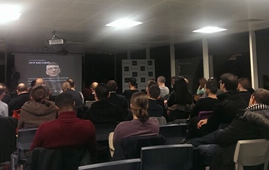 Cyber-Duck speaks at Bizoogo