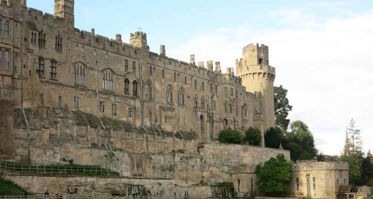 The Ducks explore Warwick Castle