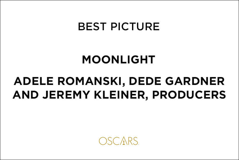 Oscars Best Picture