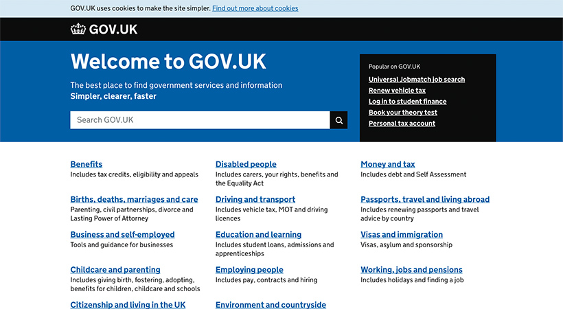 GOV.UK Service Design