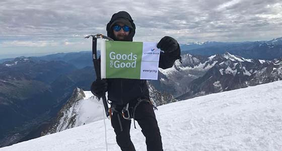 Ben at the summit