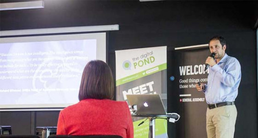 Danny Bluestone shares insights at the Digital Pond