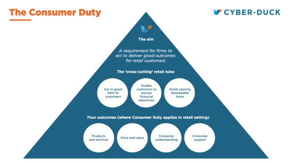 An overarching pyramid diagram showing the Consumer overarching principle.